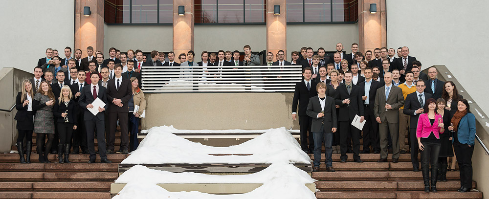 Exmatrikulationsfeier 2012 / Foto Gruppenfoto