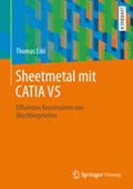 Foto: Buchtitel. Sheetmetal mit CATIA V5.