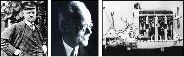 Fotoreihe von August Horch 1868 - 1951