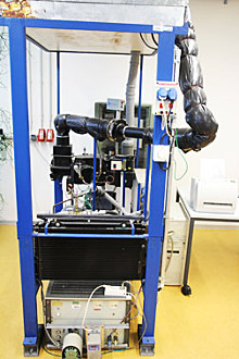 Foto: Klimaanlage eines Oberklasse Pkw.