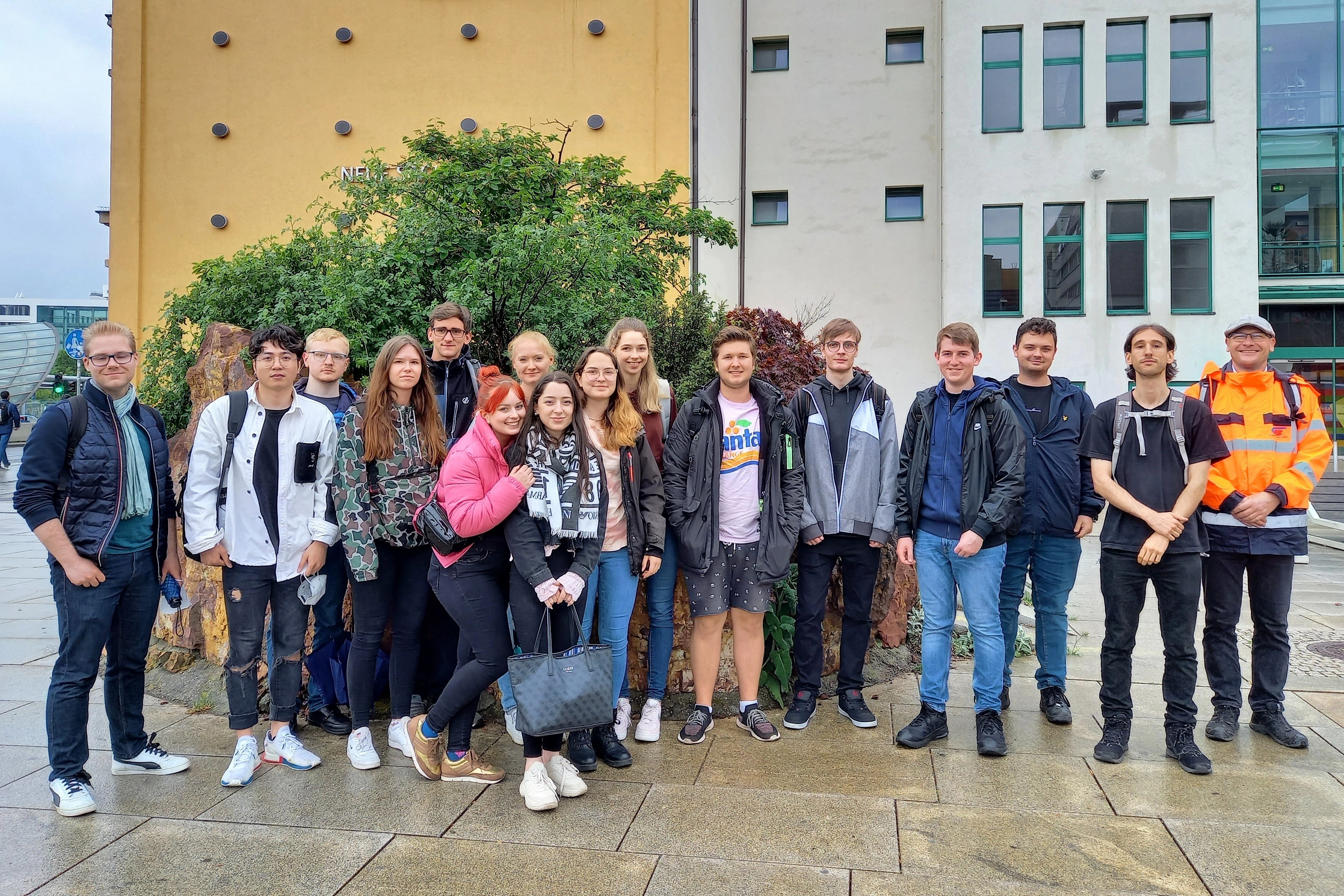 Foto: Gruppenfoto Studierende, Verkehrswirtschaftler