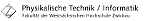Logo: Fakultät Physikalische Technik.