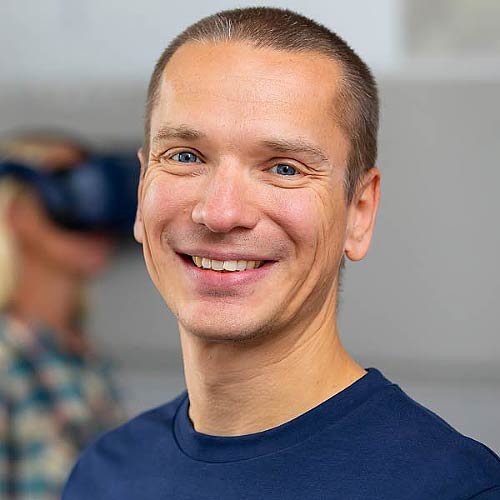 Photograph of Prof. Hellbach.