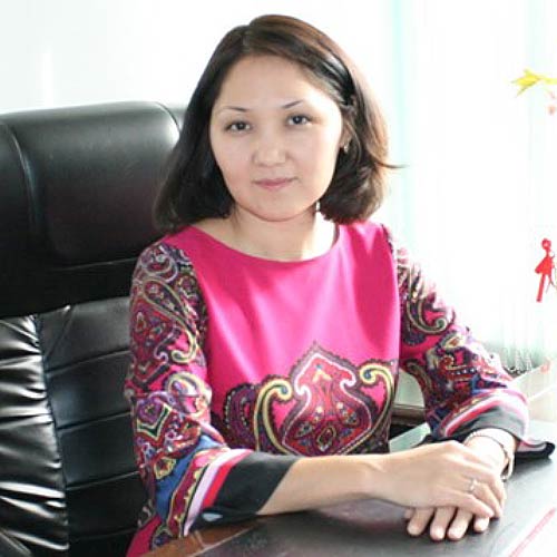 Photograph of Ms. Mukhamadiyeva.