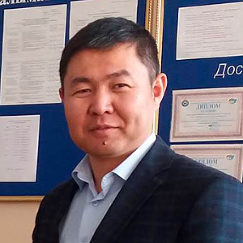 Photograph of Prof. Moldokmatov.