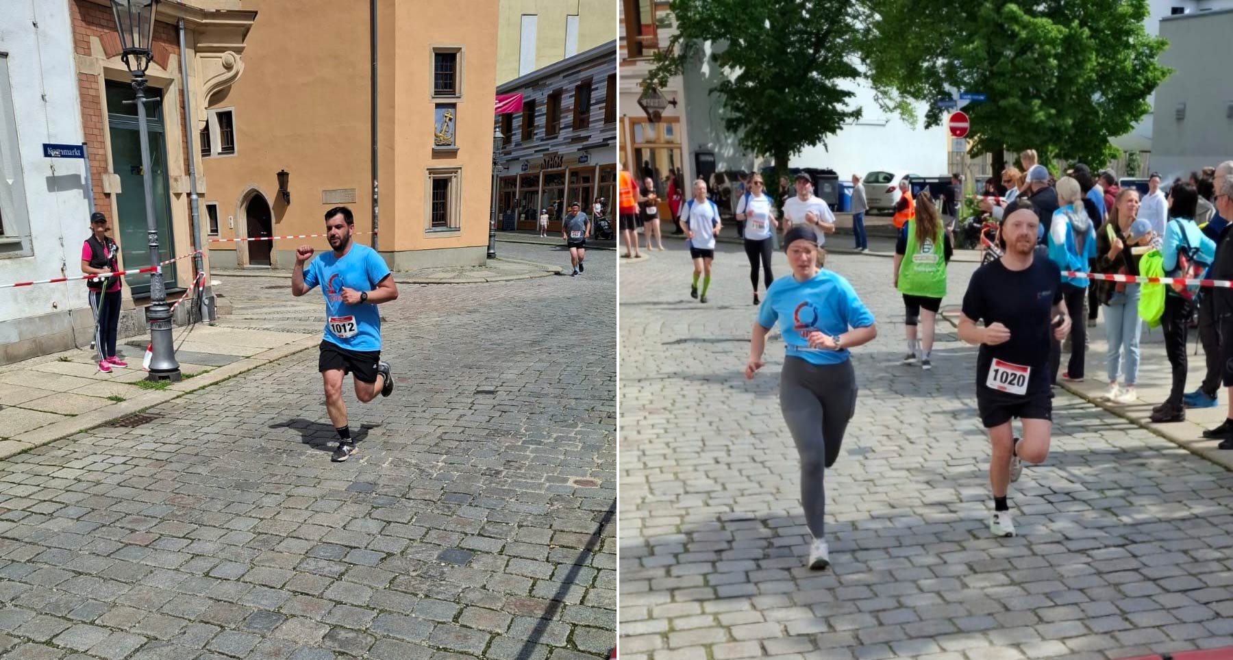 Läufer der WHZ beim Zieleinlauf