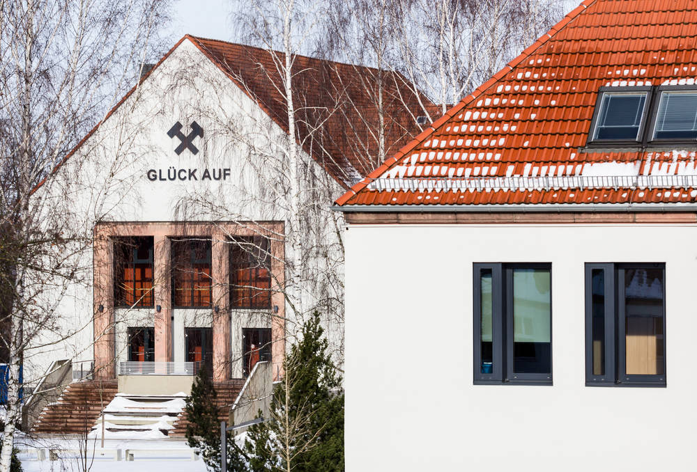 Die Aula Scheffelberg.