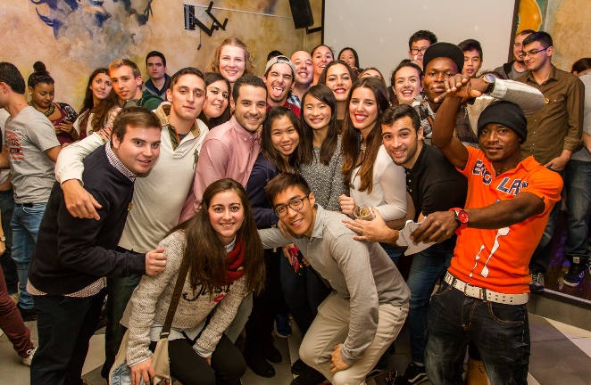 Gruppenfoto Welcome Party
