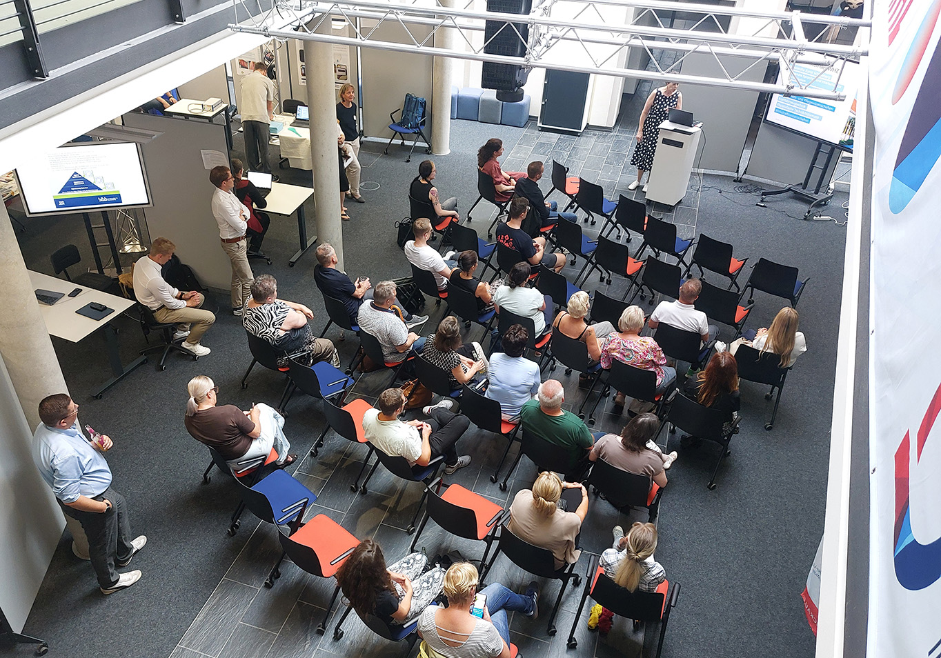 „Lokal geforscht – regional umsetzbar? Wissenschaft trifft Pflegepraxis“ an der Westsächsischen Hochschule Zwickau, 30. Juni 2026 (Foto: S. Meinhardt/WHZ)