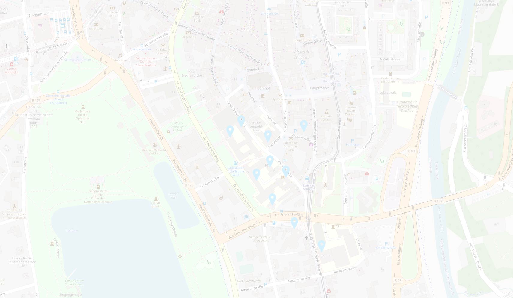 GRafik: Vorschaubild Kartenansicht Zwickau