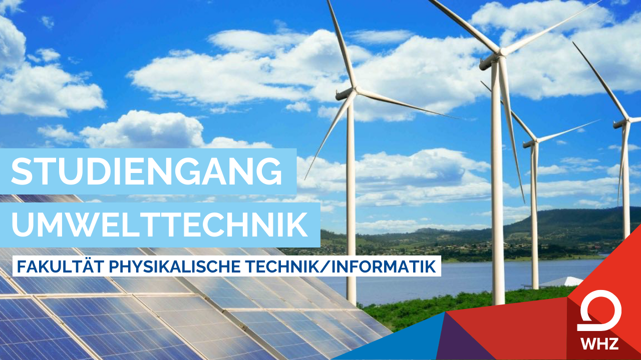 Photovoltaikanlagen und Windkrafträder in einer Landschaft.