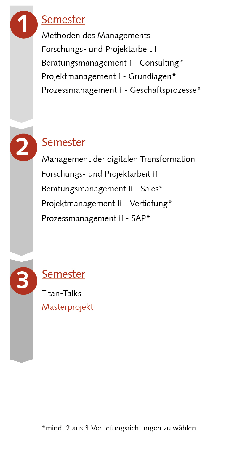 Bild: Studienablaufplan Management (Master)