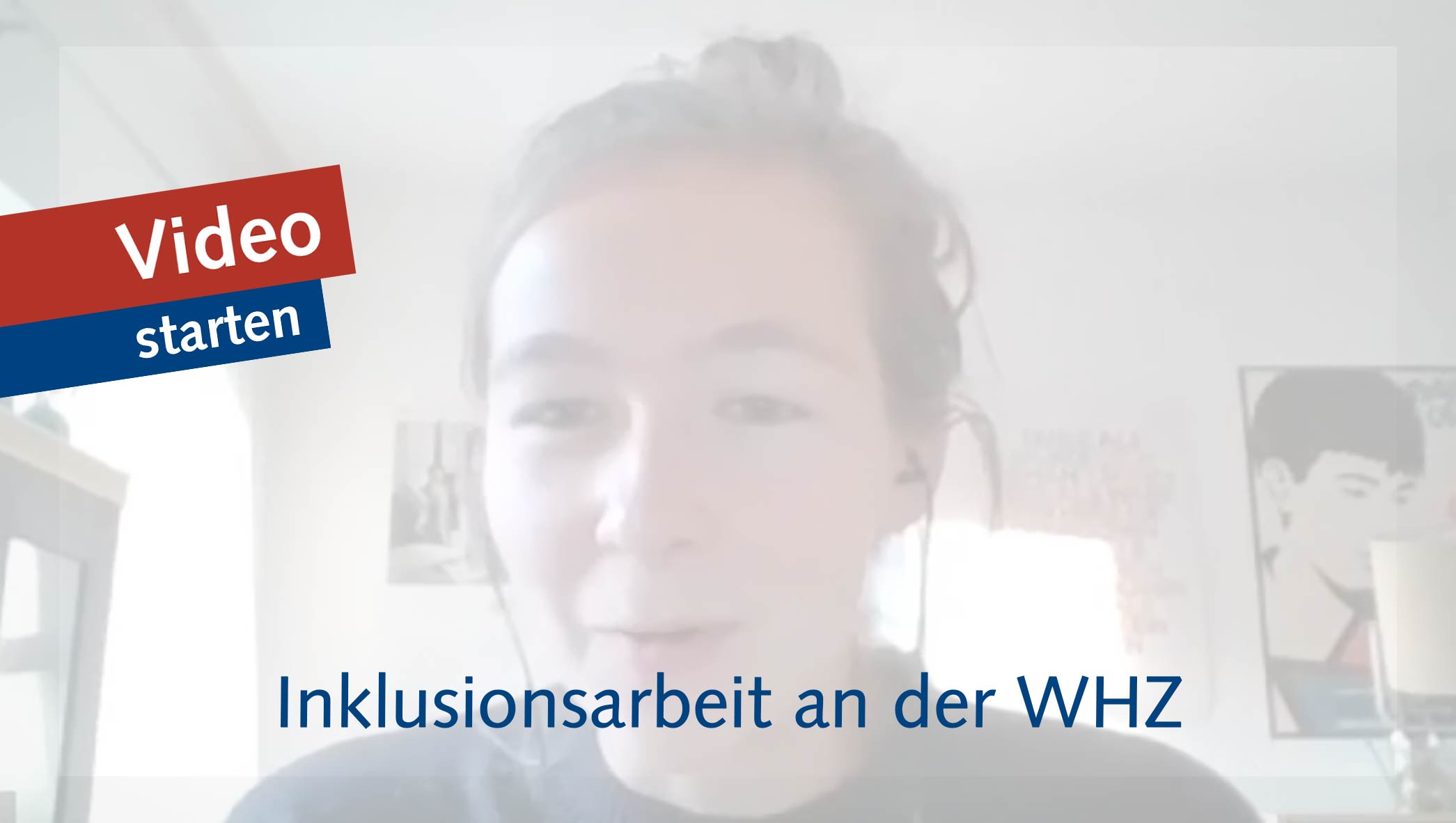 Videovorschaubild: Inklusionsarbeit an der WHZ